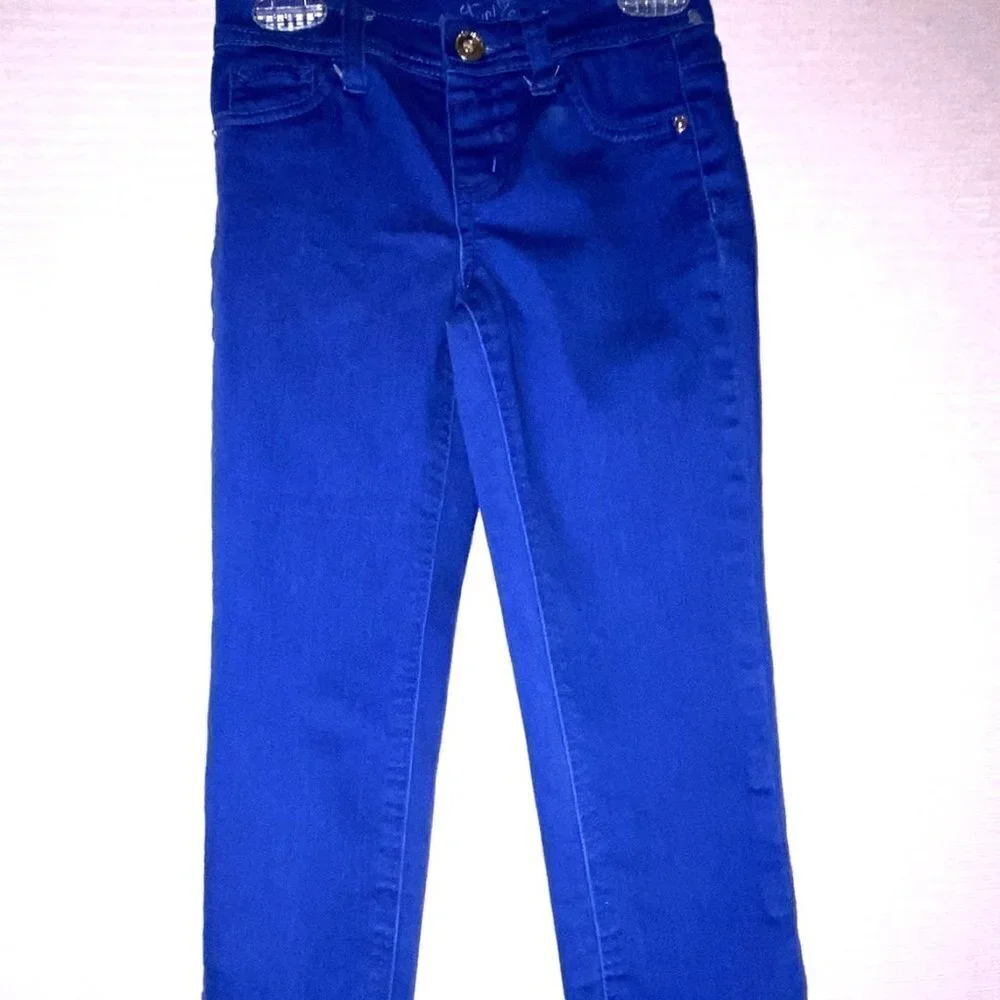NWT Girls Blue Jeans Justice Size 10S Stretch Extremely Comfortable